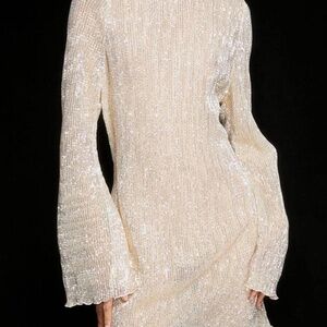 Dazzling champagne dress